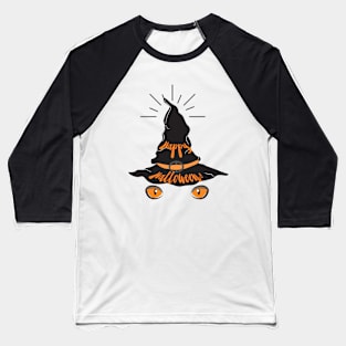 Halloween Hat Baseball T-Shirt